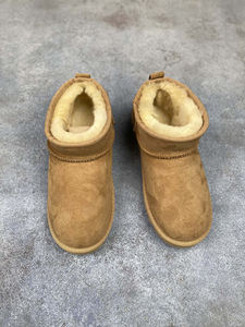 Botas de nieve cálidas marrones de alta calidad, botas multifuncionales para exteriores, estilo de diseñador, logotipo personalizable - Product Image 2