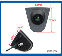 Caméra avant AHD 1080P vision nocturne étanche IP68 grand angle 170 degrés avec trajectoire dynamique pour Honda Fit CRV Accord Civic City