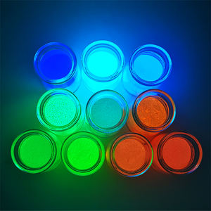 Pigment lumineux de résistance à hautes températures de longue durée poudre colorée de lueur d'intense luminosité dans l'obscurité - Product Image 6