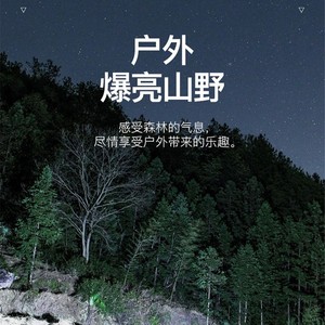 Linterna de Aleación de Aluminio Recargable LED con Zoom, Linterna Portátil para Exteriores - Product Image 4