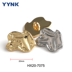 Bán Buôn Chất Lượng Cao Vàng Bóng Kim Loại Sew-On Nút Thời Trang Sang Trọng Không Thường Xuyên Đặc Biệt Tùy Chỉnh Kim Loại Nút Cho Áo Khoác Phù Hợp Với - Product Image 2
