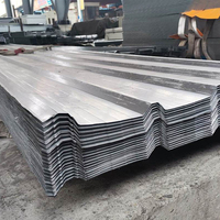 Professionelles DX51D Z275 Verzinktes Wellblech 0,3mm 0,6mm Dicke 1000mm Breite für Temporäre Bauzäune
