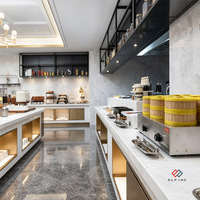 Comptoir de bar LED en acrylique marbré sur mesure, grand format, design élégant, comptoir de buffet incurvé