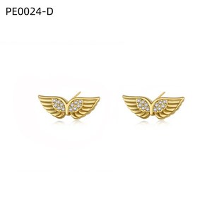 Fashion <b>Earrings</b> with Zirconia Stud PE0024 for Women High Quality Jewelry - Product Image 1