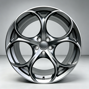 Rines <span class=keywords><strong>de</strong></span> Aleación Zorlen <span class=keywords><strong>de</strong></span> 5 Orificios, Diseño Trébol, 17-22 Pulgadas, 5x112 5x120, Estilo Deportivo Italiano, Compatibles con Giulia, Giulietta, A4 - Product Image 2