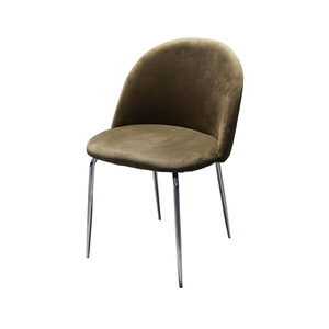 Chaises coccinelle de salle à manger en tissu de velours, bleu marine, design moderne de luxe, pour Restaurant, haute qualité - Product Image 3