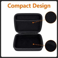 Petite trousse de rangement étanche pour appareils électroniques en PU EVA pour lecteur de cartes de jeu CD