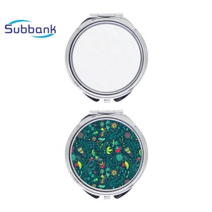 Gương trang điểm nhỏ gọn gấp đôi hai mặt in chuyển nhiệt quảng cáo Subbank Custom <span class=keywords><strong>Pocket</strong></span> - Product Image 4