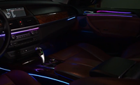 Éclairage d'ambiance intérieur pour voiture Symphony pour BMW X6 E71 2008-2014, décoration style galaxie, garniture de porte, éclairage d'ambiance LED, accessoires