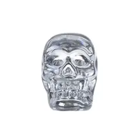 Hoone Hot Sales fancy Skull Shape Crystal Kitchen guardaroba acrilico cassetto Cabinet Skeleton Glass Cabinet manopole