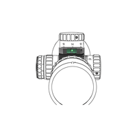 Anneau de montage pour lunette Vector Optics X-ACCU 30 mm avec niveau à bulle