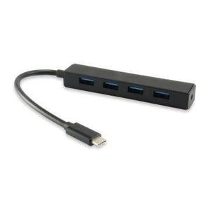 <b>USB</b> <b>hub</b> - device with <b>4</b> <b>USB</b> Type-A <b>ports</b>, <b>USB</b> 3.0, and <b>USB</b>-C connection, ideal for multiple devices and data transfers - Product Image 1