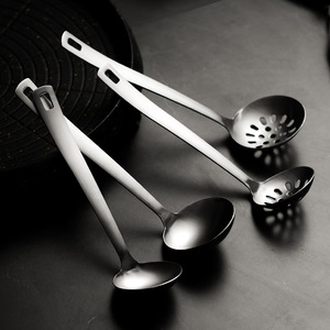 New 2023 Luxury Stainless Steel <strong>Kitchenware</strong> <strong>Sets</strong> with Silicone Handle Eco-Friendly Cooking Utensil <strong>Set</strong> for Home Cooking - Product Image 2