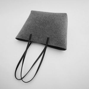 Sac cabas pour femme, design personnalisé, nouveau modèle hiver 2022, en feutre recyclé naturel, sac à main pour femme, sac tote - Product Image 3