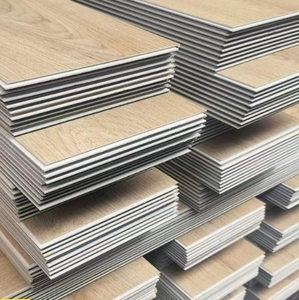 Plancher SPC anti-rayures et imperméable pour la maison et le bureau, planches de sol en vinyle à clipser avec sous-couche - Product Image 1