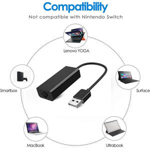 SYong แท่น2.0 <span class=keywords><strong>USB</strong></span> พร้อมอะแดปเตอร์อีเทอร์เน็ต RJ45 LAN <span class=keywords><strong>10</strong></span>/100 Mbps สำหรับ <span class=keywords><strong>Windows</strong></span> - Product Image 5
