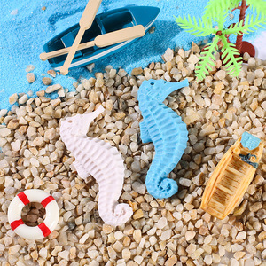 Mini ornements en résine en forme d'étoile de mer, de hippocampe et de coquillage, pendentifs marins à suspendre, accessoires de décoration pour l'intérieur, l'extérieur et le jardin - Product Image 4
