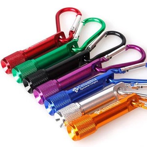 Columbia Sportswear Company Mini <b>Led</b> <b>Flashlight</b> Aluminum Alloy Outdoor Camping With Carabiner Keychain Light - Product Image 1