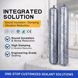 <strong>Acoustic</strong> Damping Silicone <strong>Sealant</strong> for Construction Strong Adhesion Noise Reduction &amp; Long-Lasting Soundproofing - Product Image 1
