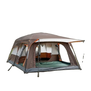 Nueva Carpa Extra Grande <span class=keywords><strong>LA</strong></span> 2026 para 8+ Personas, Tipo Cabaña Familiar, 2 Habitaciones, 3 Puertas, 3 Ventanas con Malla, Doble Capa, Ideal para Picnic al Aire Libre - Product Image 6