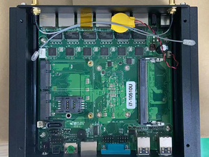 6*2.5G <span class=keywords><strong>LAN</strong></span> gồ ghề Mini PC Core I7 8569u tích hợp 64GB SSD DDR4 RAM cạnh máy chủ tính toán cho công nghiệp sử dụng chúng tôi EU JP anh MX BR - Product Image 5