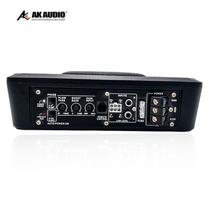 AK-18S compétition d'usine plus récent subwoofer en aluminium Ultra-mince de <span class=keywords><strong>8</strong></span> pouces sous le siège subwoofer Slim Active voiture Bass Subwoofer - Product Image 4