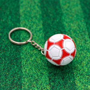 Série Sport Ballon de football en caoutchouc souple Fans de football Mini pendentif de football dessin animé MESI <span class=keywords><strong>RONALDO</strong></span> Accessoires Enfants Cadeau adulte - Product Image 4