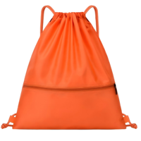 Sac de natation portable à cordon de serrage, pliable, peu encombrant, respirant, durable, imperméable en PVC, séchage rapide, sangles plus fines, s'adapte à toutes les morphologies