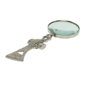 แว่นขยายโลหะแก้วสำหรับใช้ในสำนักงานดีไซน์ทุบทำจากทองเหลืองคุณภาพสูงแก้วแบบใหม่ - Product Image 6