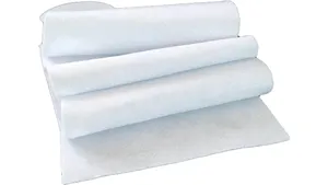 Bán buôn trắng mềm chống kéo 40gsm kim đấm Polyester cảm thấy cuộn cho giày chất liệu