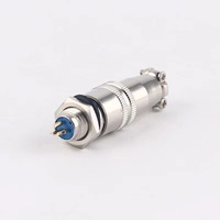 Prise d'air rapide circulaire 8mm mâle femelle XS8 9 10 prise d'aviation 3A 250V 2 3 4 broches BNC MCX Type pour avion à micro-ondes
