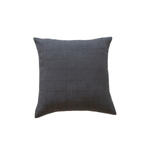 Minimalist Plaid Throw Pillow 45x45Cm Square Polyester Washable Living Room Decorative <b>Cushion</b> Pillowcase - Product Image 5