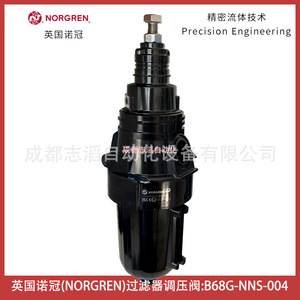 ตัวควบคุมแรงดันกรองนอร์เกรน รุ่น B68G-NNS-004 ขนาด 1/4 นิ้ว วาล์วลดแรงดันแก๊ส - Product Image 3