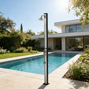 Grifo de <span class=keywords><strong>ducha</strong></span> moderno de pie con mezclador de agua fría y caliente, <span class=keywords><strong>ducha</strong></span> <span class=keywords><strong>solar</strong></span> exterior para piscina - Product Image 1