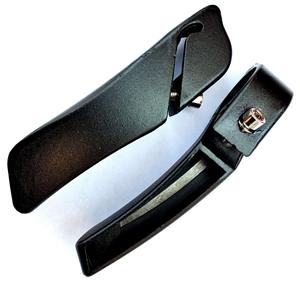 Poignée de guidon de vélo de montagne en alliage d'aluminium Eagle Beak, noire, logo personnalisé, design ergonomique, accessoire de cyclisme - Product Image 1