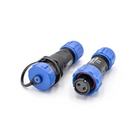 Connecteurs SP1310/S2 SP1311/P2 Weipu SP13 Connecteur IP68 2 broches Femelle Prise Mâle