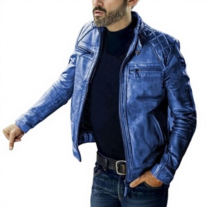 Chaqueta de Cuero y Lona Unisex NA201 de BS International, Cuello Mao, Logotipo Estampado en la Parte Delantera, Resistente al Viento e Impermeable para Invierno, Bambú - Product Image 3