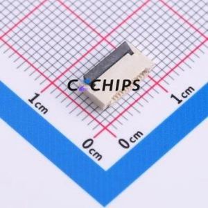 HW0520010-122R-001 FFC/FPC Connector SMD,P=0.5mm,Horizontal Mount Connector Flip Cover Type Double Side Contact / Top Bottom - Product Image 1