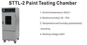 תא בדיקת צבע במעבדה לבדיקת עמידות בפני קורוזיה ומזג אוויר של ציפויים - Product Image 3