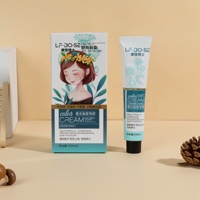 Marque privée personnalisée Bossose Teinture capillaire semi-permanente Rouge Noir Formule crème pour cheveux blancs