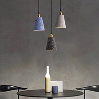 Plafonnier suspendu industriel au design nordique moderne simpliste, éclairage d'intérieur, luminaire décoratif de plafond, idéal pour une chambre à coucher, un bar, un restaurant ou un bar