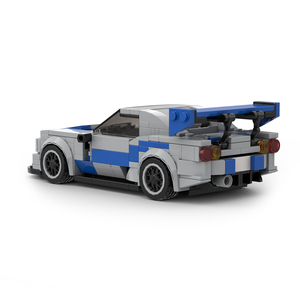 MOC M03270 Speed City Car Champion Racer Classic Supercar Building Blocks Brick Racing Super Technique Creative Garage DIY Set - Product Image 2