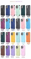 Coque de téléphone magnétique antichoc best-seller pour iPhone 17 Pro Max 18, nouveau design classique, coque de protection anti-traces de doigts