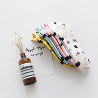 Nouveau printemps automne nouveauté hérisson Animal équipage chaussettes pour femmes adultes adolescentes étudiants anti-dérapant Spandex matériel