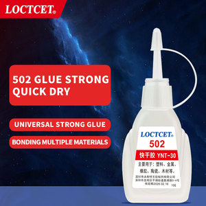 LOCTITE 502 Adesivo Istantaneo Super Colla 502 OEM Multifunzionale Asciugatura Rapida per Metallo Plastica <span class=keywords><strong>Legno</strong></span> Adesivo a Fissaggio Rapido 502 - Product Image 1