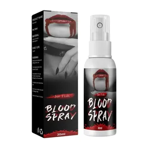 Offre Spéciale 30ml effet spécial maquillage vêtements éclaboussures de sang liquide théâtral faux stade pulvérisation de sang pour Halloween - Product Image 1