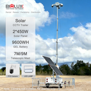BIGLUX AI-Power: Torri di Sicurezza Mobili <span class=keywords><strong>Solari</strong></span> CCTV Senza Attrezzi con Sistema Solare per la Sicurezza Pubblica - Product Image 2
