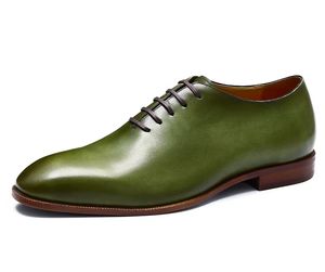 Nuevo Modelo 2025, Zapatos de Hombre con Punta en Pico, Cordones, Impermeables, Transpirables, Antideslizantes, de Cuero Vacuno, Diseño de Lujo Brillante - Product Image 4