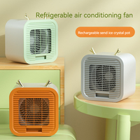 Ventilateur de refroidissement portable, refroidisseur d'air de bureau, ventilateur de refroidissement à eau, ventilateur de climatisation USB