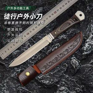 Cross-border high-hardness straight knife fishing <b>camping</b> knife <b>kitchen</b> household fruit peeler sharp steak cutter - Product Image 3